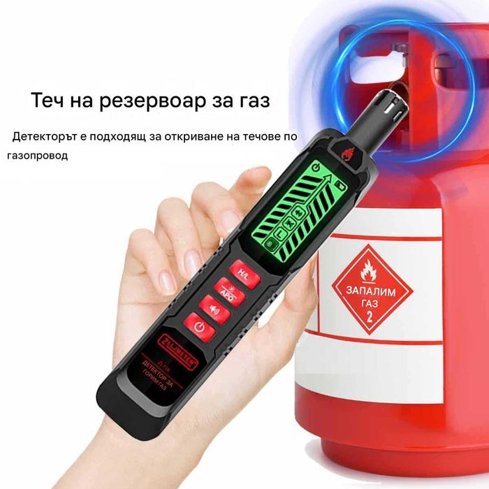 Детектор за утечка на газ | Газ анализатор