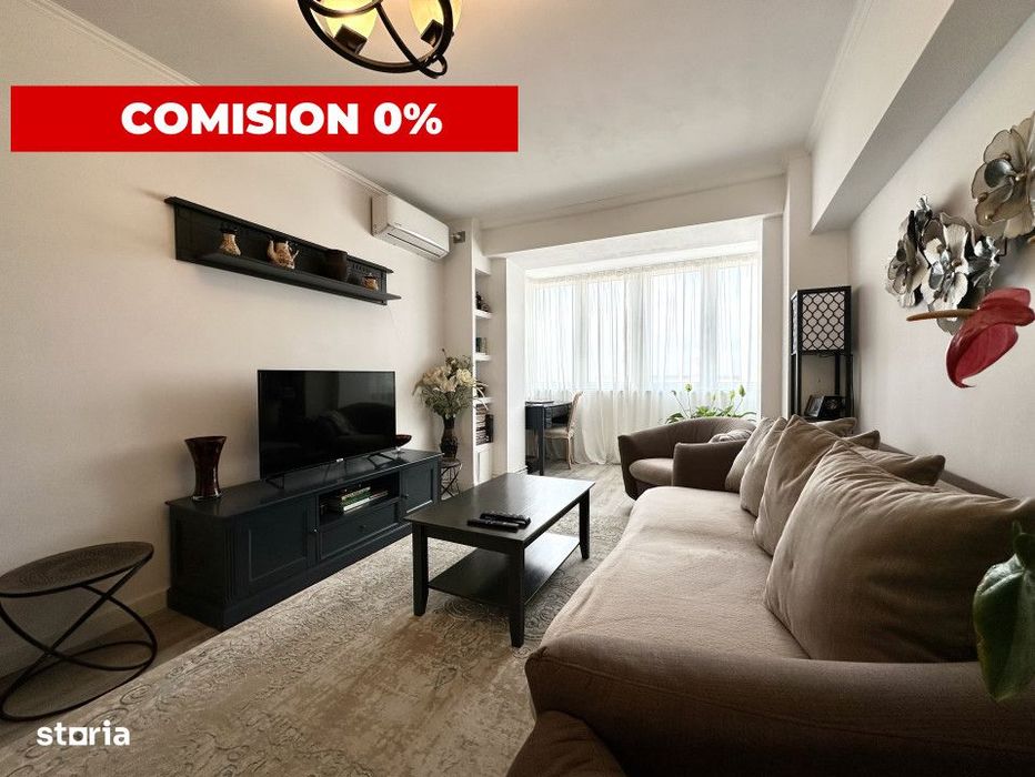 Apartament de lux, 3 camere, partial mobilat - zona Simion Barnutiu