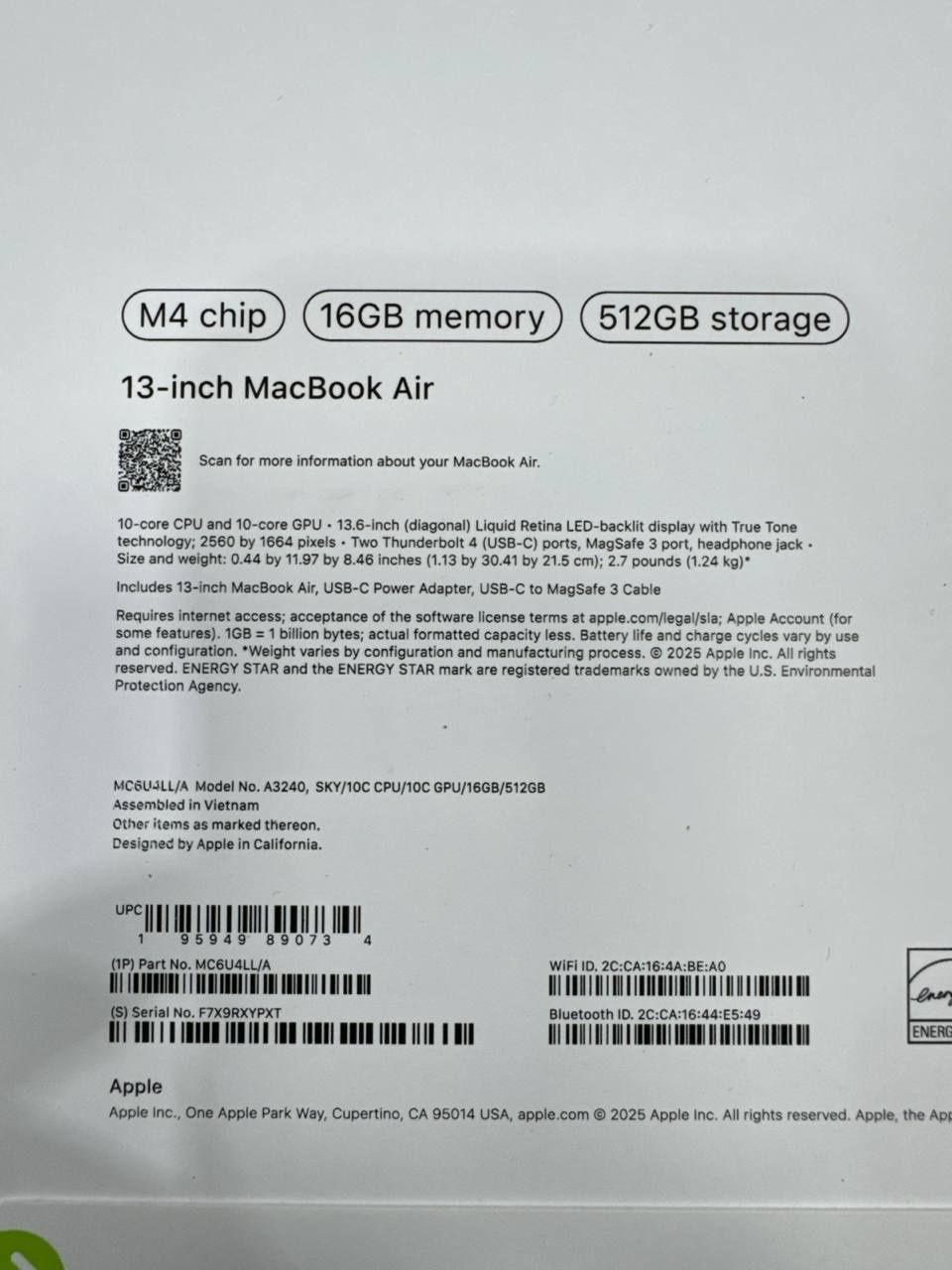 MacBook Air 13.6