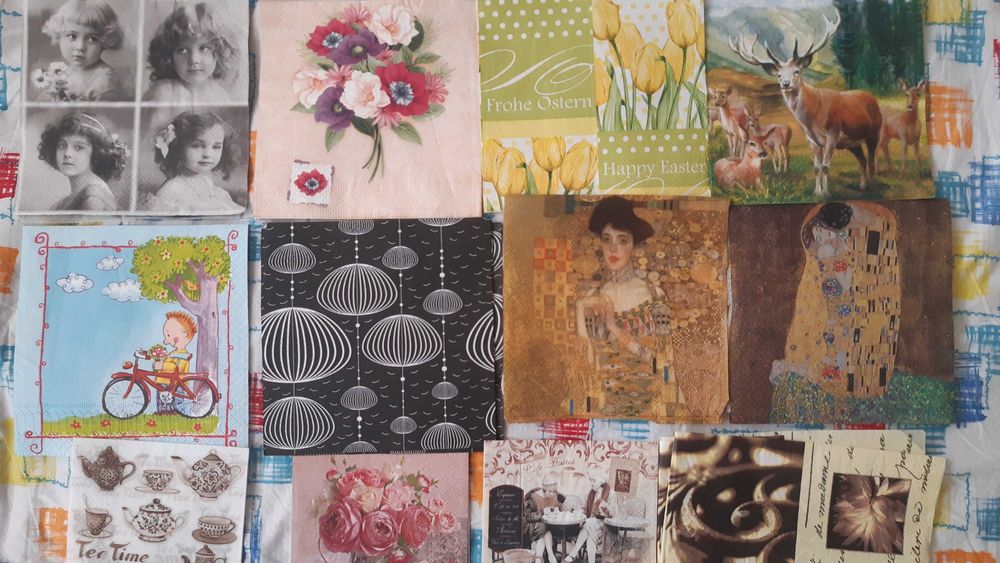 Салфетки за декупаж без размяна 35 см