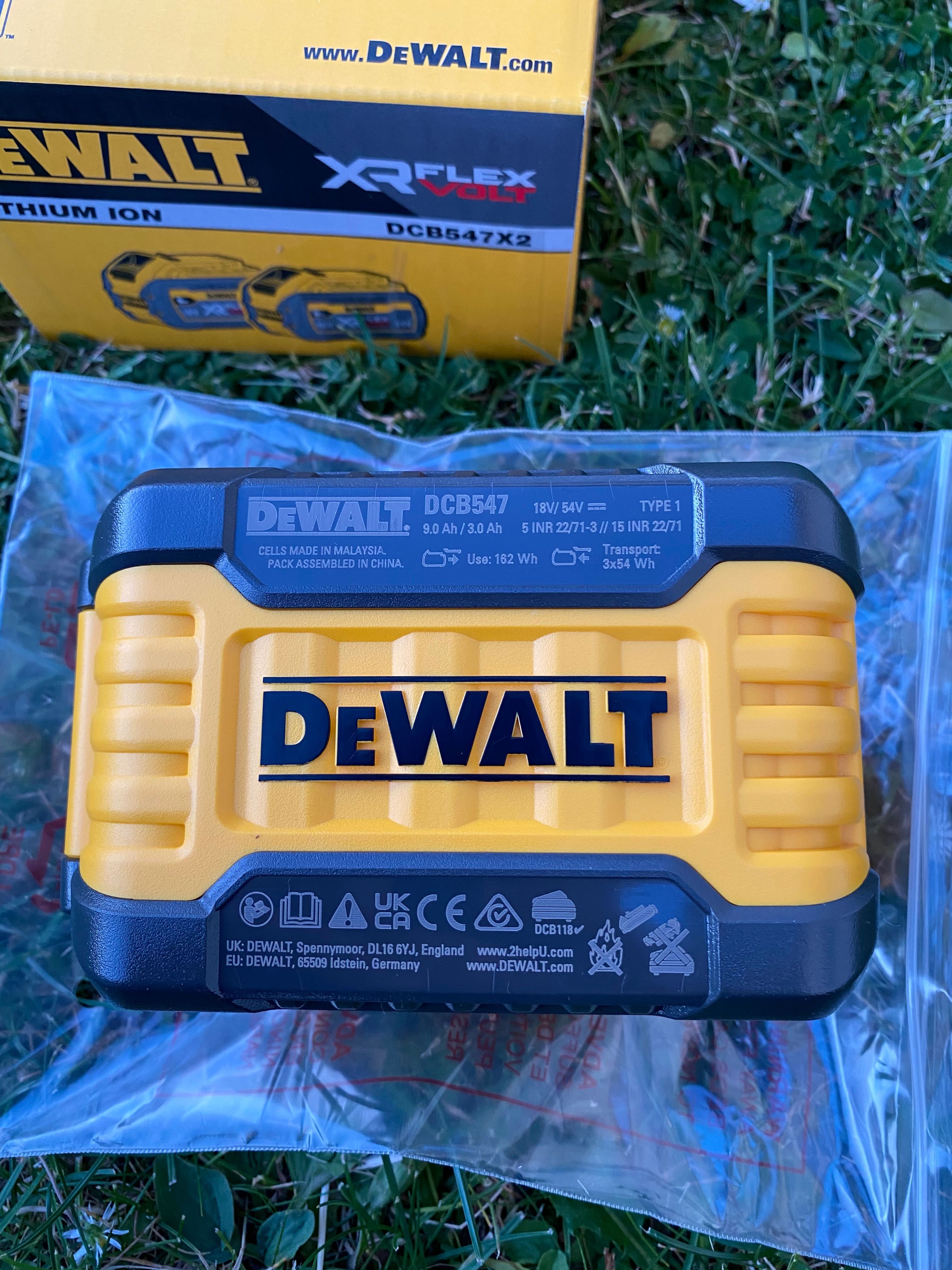 Acumulator Dewalt 9ah FlexVolt 18-54V