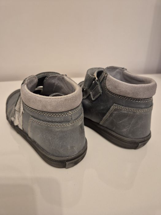 Ghete piele naturală Boots4U copii