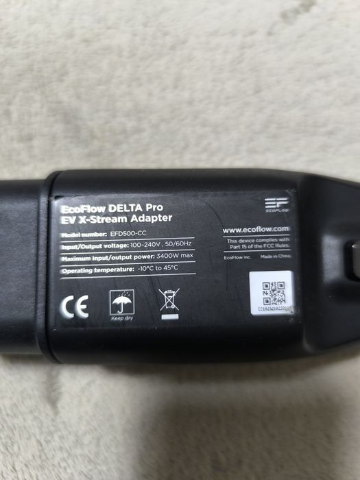 Adaptor Eco Flow DELTA Pro pentru stație de încărcare