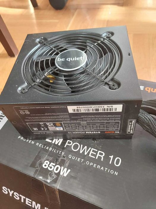BeQuiet System Power 10, 850W, 80+Gold, Cooler Master MWE