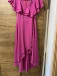 Vand rochie de zi ! Voal nuanta fucsia!