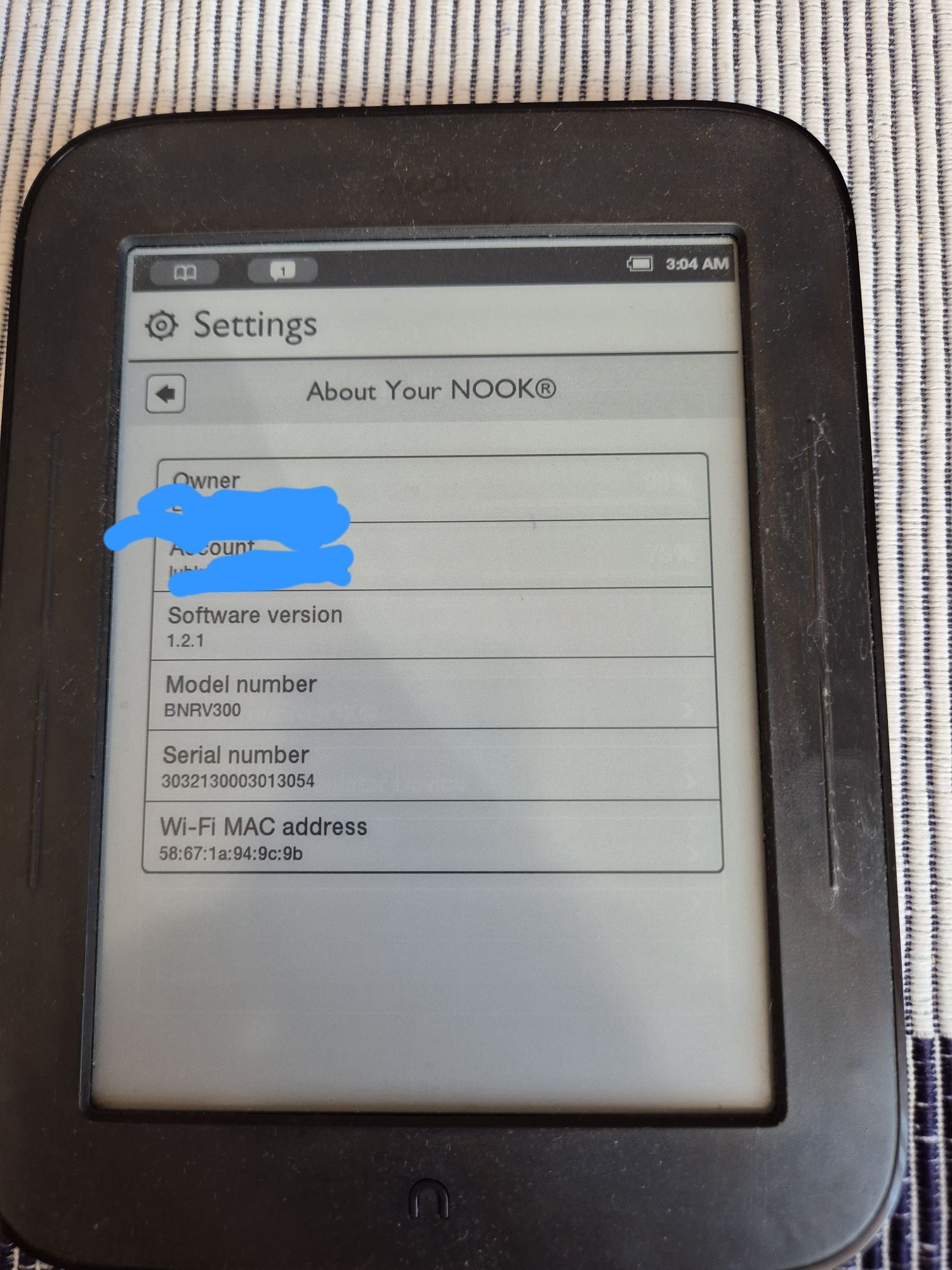 Електронна книга /четец NOOK
