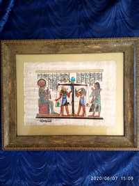 Папирус картина Египет.