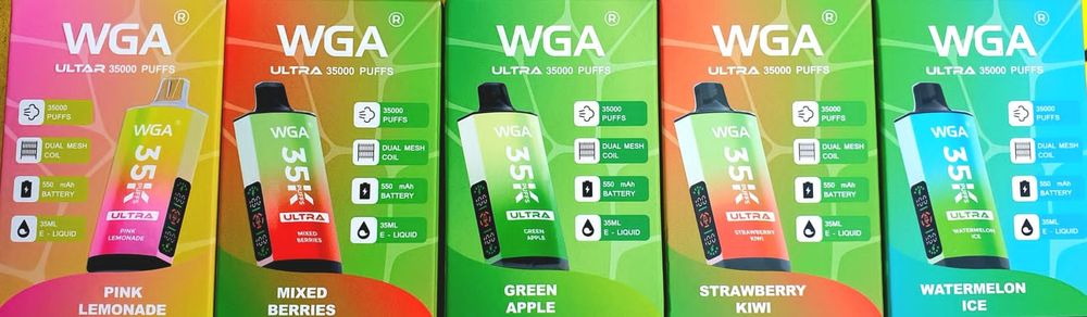 WGA 35000 pufuri produs sigilat adus personal din Anglia