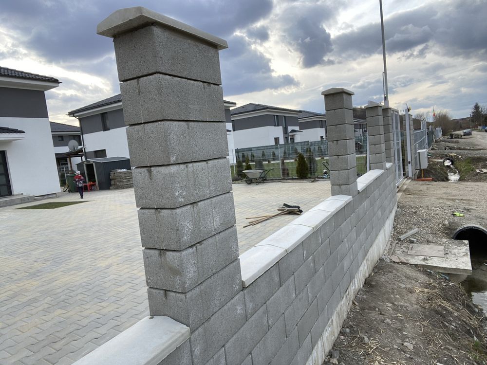 Executie garduri beton/boltari