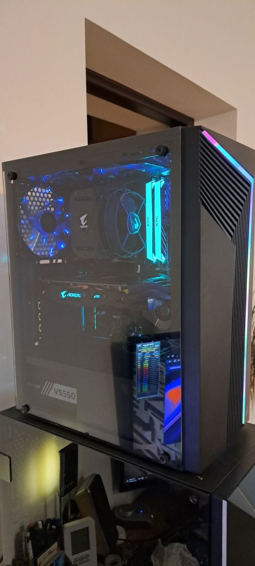 Pc-Gaming Ryzen 7 2700x, Pro x570, 16Gb ram, GTX 1070 - 8Gb 256bit