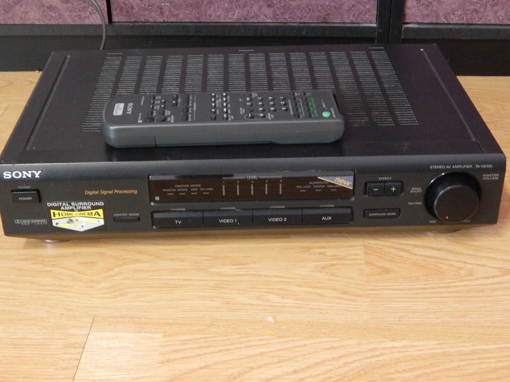 SONY TA VE 100 stereo AV amplificator