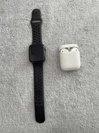 Apple watch 4 nike, 44mm + gratis airpods 2