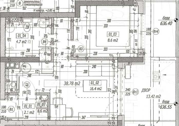 Продава се Двустаен апартамент в София, Малинова долина - 47 кв.м за 1925 €/кв.м - Снимка #2