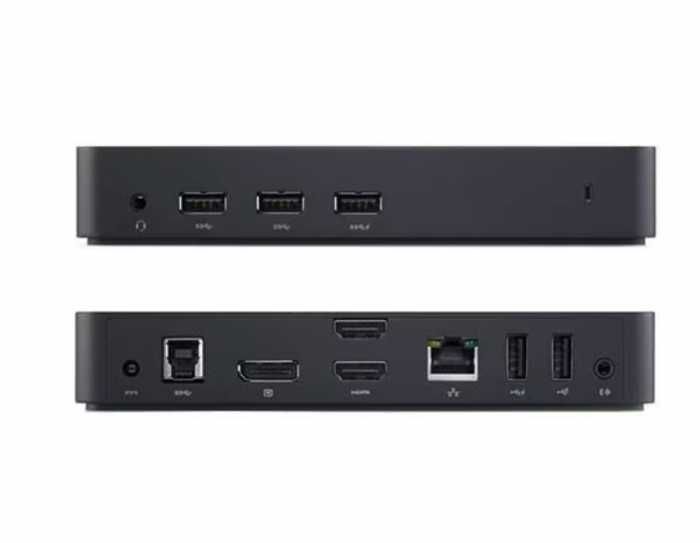 Statie de andocare, Dell, USB 3.0, Ultra HD, Negru  D3100 Dock station