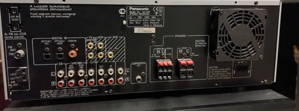 Домашно кино Panasonic