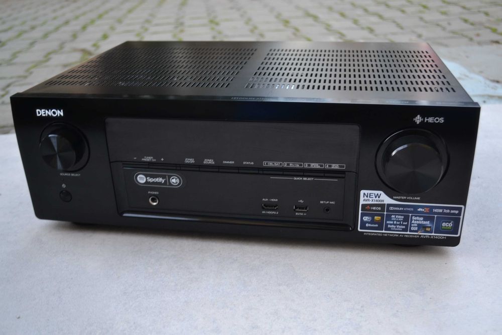 Amplificator Denon AVR X 1400 H cu Bluetooth /HDMI
