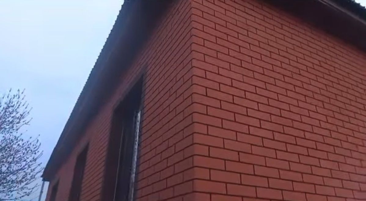 Фасад для дома из мраморный клинкер