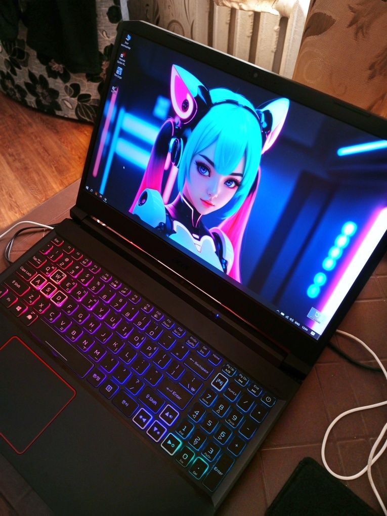 Gaming NITRO 5 Laptop. i5/SSD 1T+256gb/DDR6/RGB. Игровой мощный