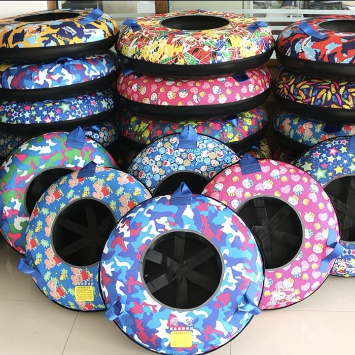 Тюбинг ватрушка для зимний горки