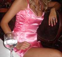 Официална дамска рокля в розов цвят