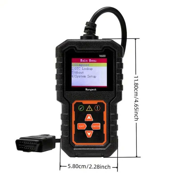 Tester auto diagnoza OBD2 citire stergere coduri V600