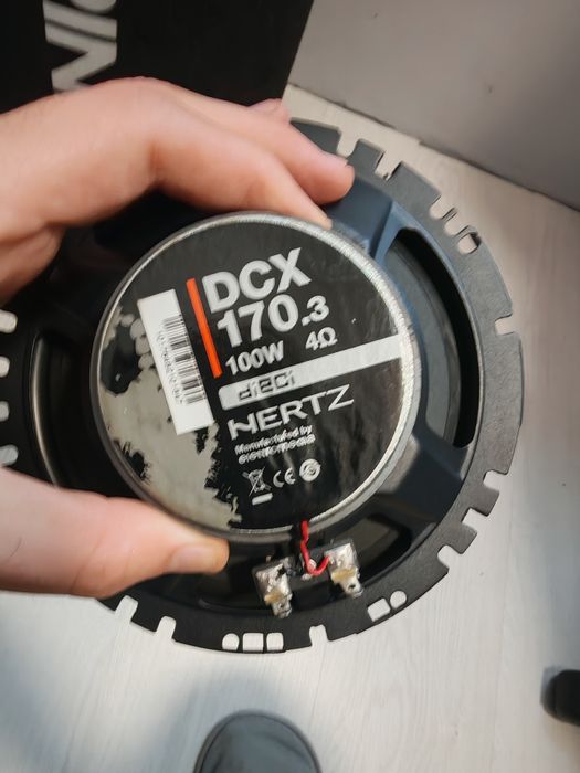 CD комплект с бас каса колони и усилвател