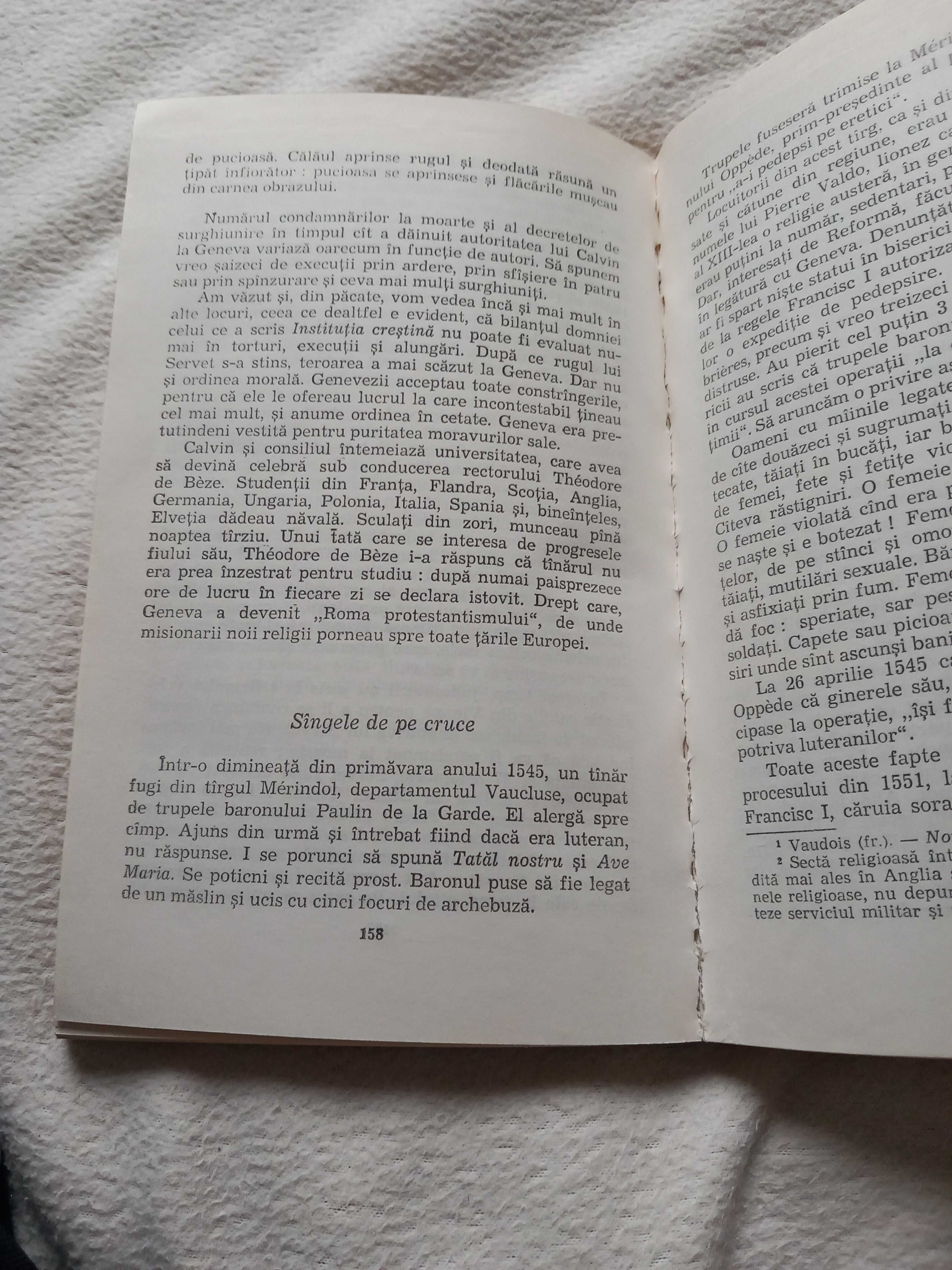 Cartea"Furioșii Domnului -catolici si protestanti"de Georges Blond1976
