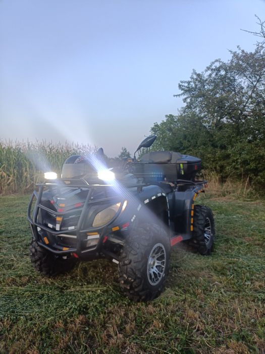ATV 4x4  înmatriculat 800cm3 omologat 2 persoane