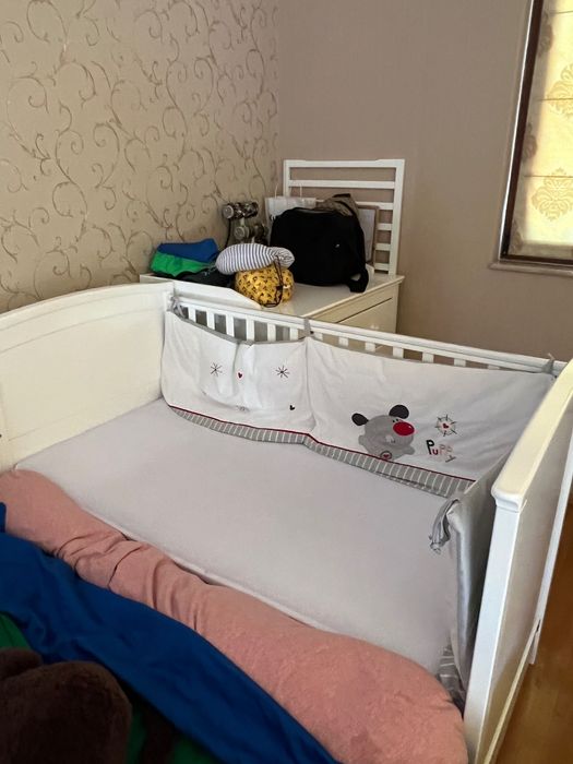 Детска кошара, изработена от бук
