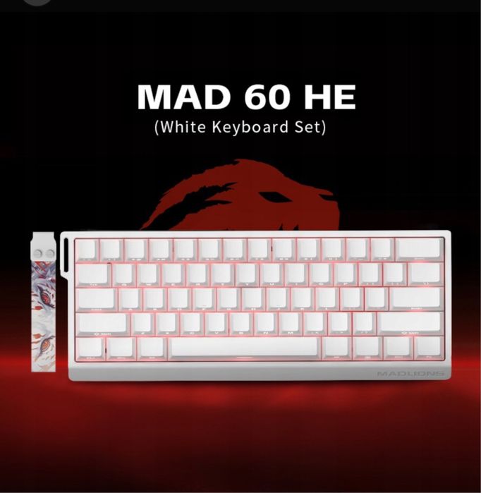 MAD60 HE PRO madlions 60 he pro игровая магнитная клавиатура