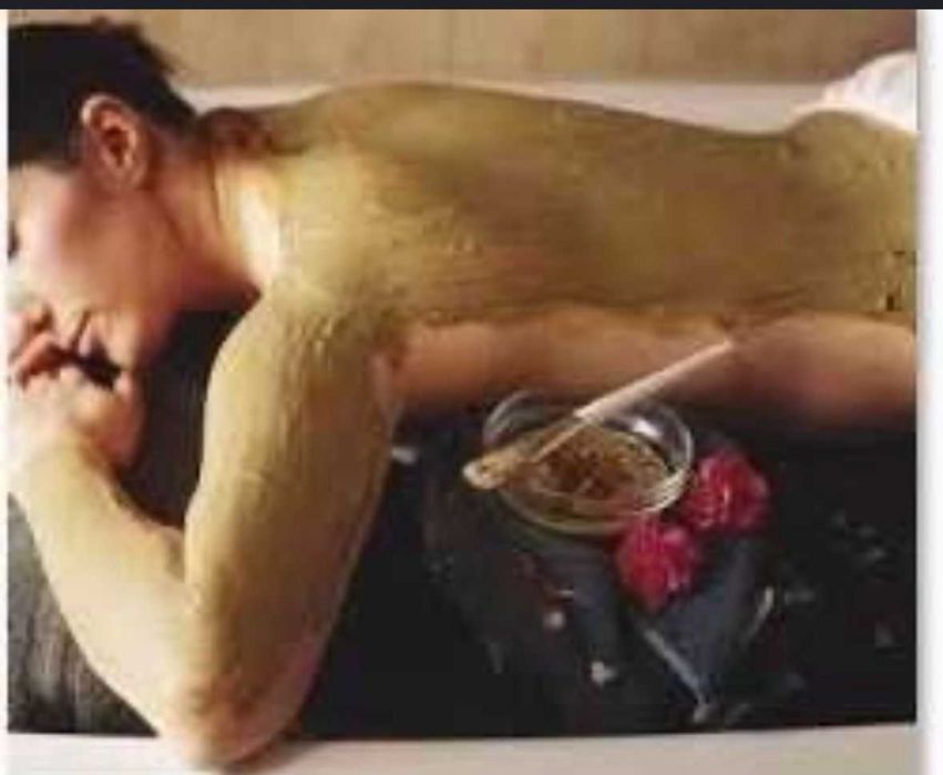 Водорослевое обвертывание, выкатка лица