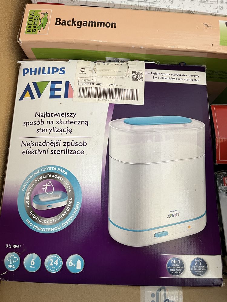 Sterilizator Philips Avent Care 3 in 1 Utilizat