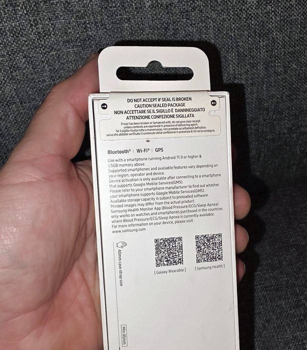 SmartWatch Samsung Galaxy Watch 7. Sigilat. 40mm