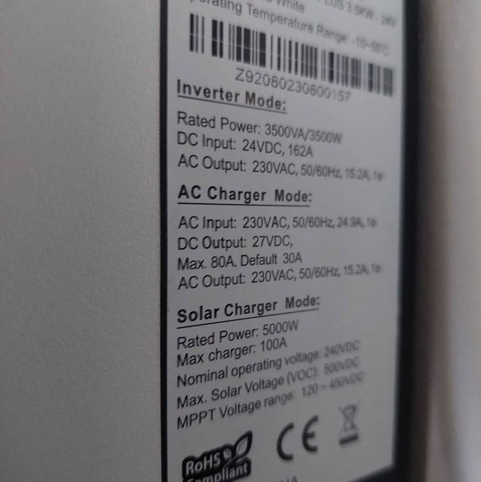 Panouri fotovoltaice cu invertor 3.5 kW