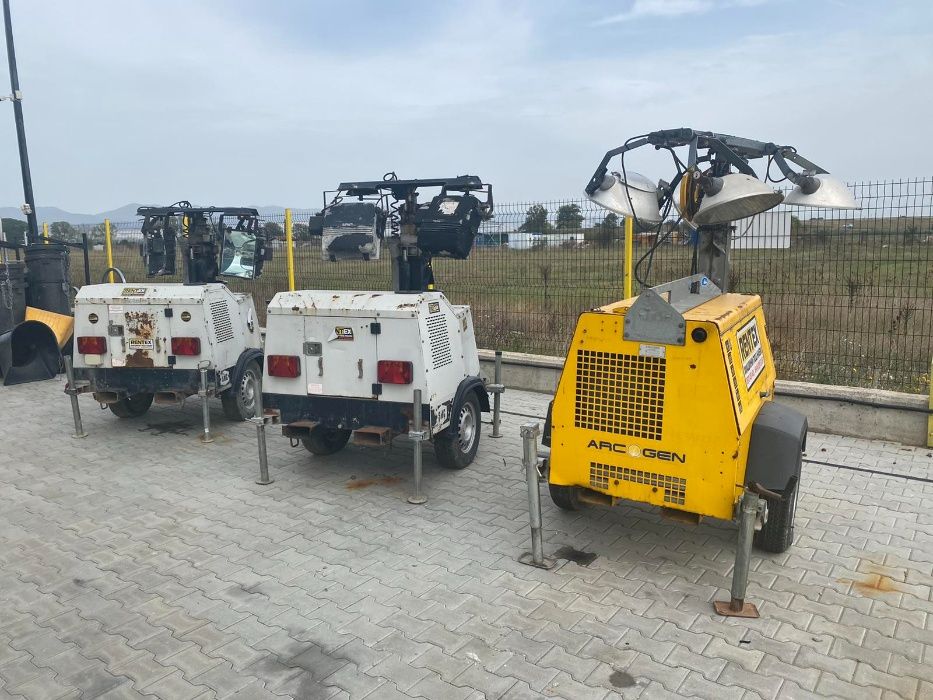 Осветителна кула 9 м под НАЕМ от Рентекс