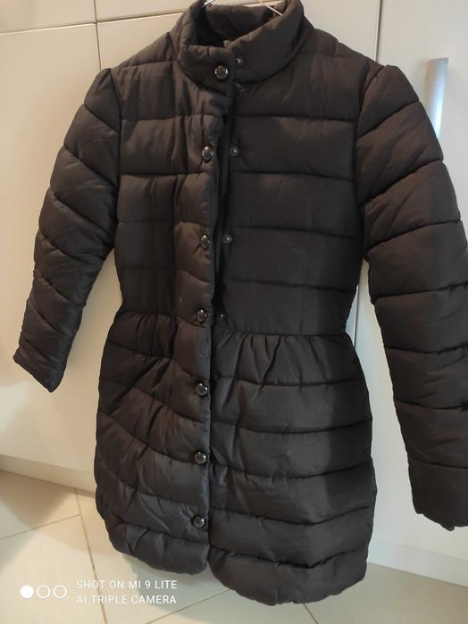 Детско черно яке за момиче 11-12 години NEXT