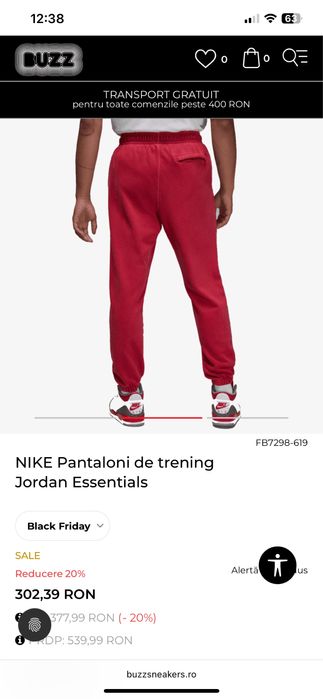 Pantaloni Jordan barbati Air Nike