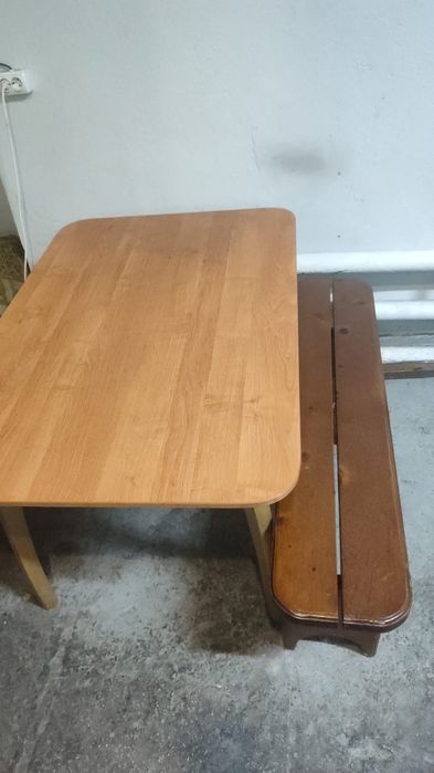 Продам стол и скамейку