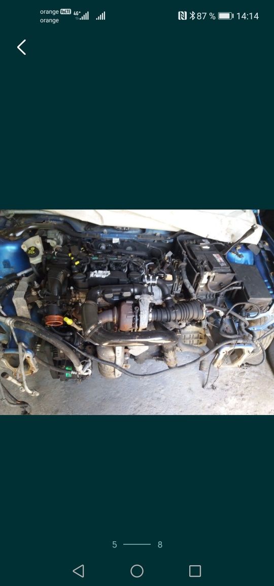 Motor cutie viteza injectoare chit ambreiaj ford focus ll 1.6D euro 3