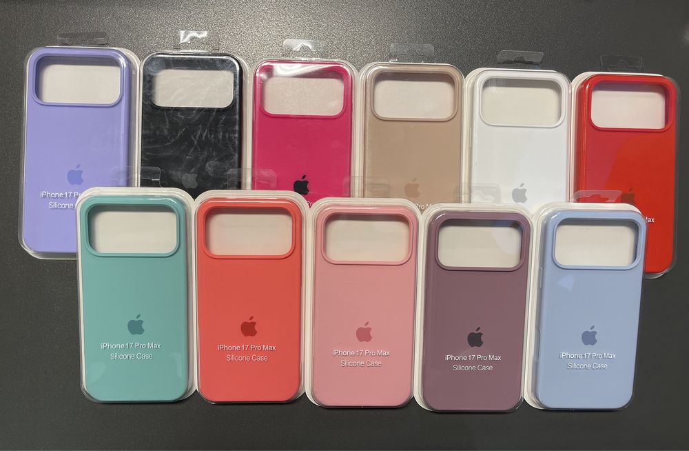Силиконов кейс iPhone 17 17 Air 17 Pro 17 Pro Max