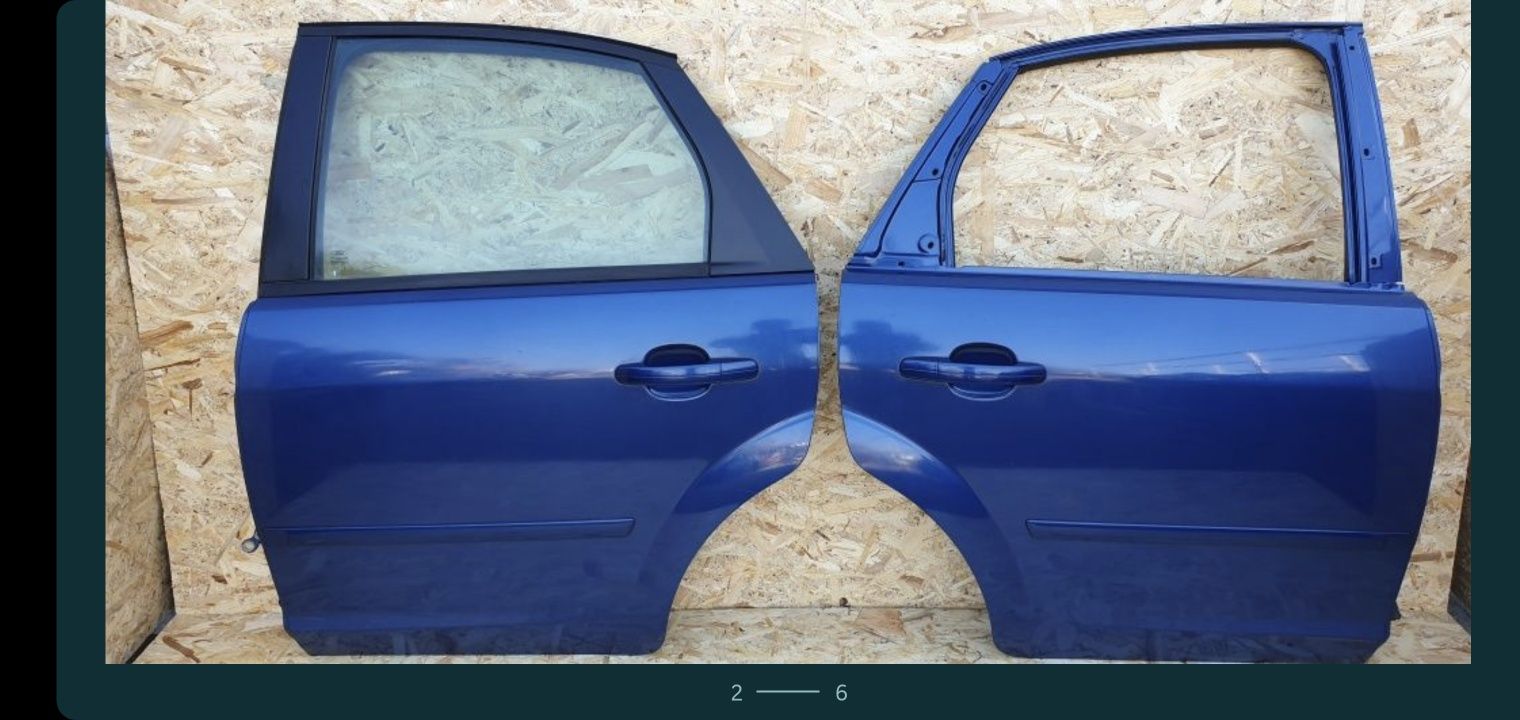 Ușă/Portieră Ford Focus 2, spate Stânga/Dreapta Hatchback fără rugină