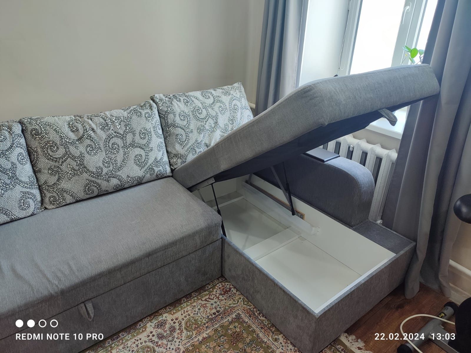 Продаем б/у угловой диван