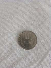 Vând  moneda 100 lei an 1992 (in stare perfectă)