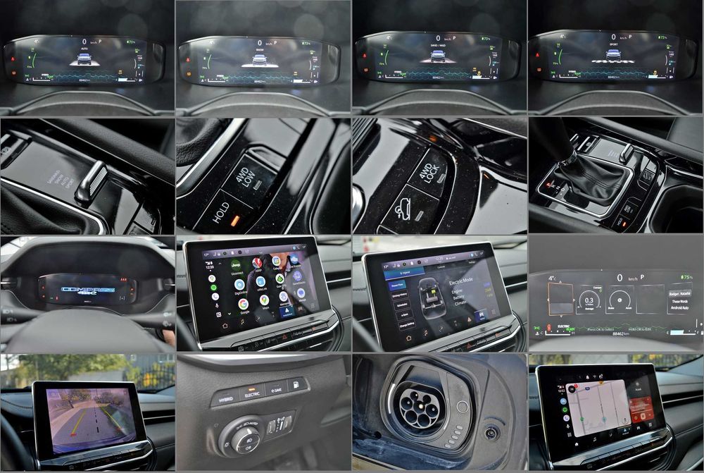 JEEP Compass 4XE Hibrid Plug-In 240cp motor 1.3 + Electric 55km
