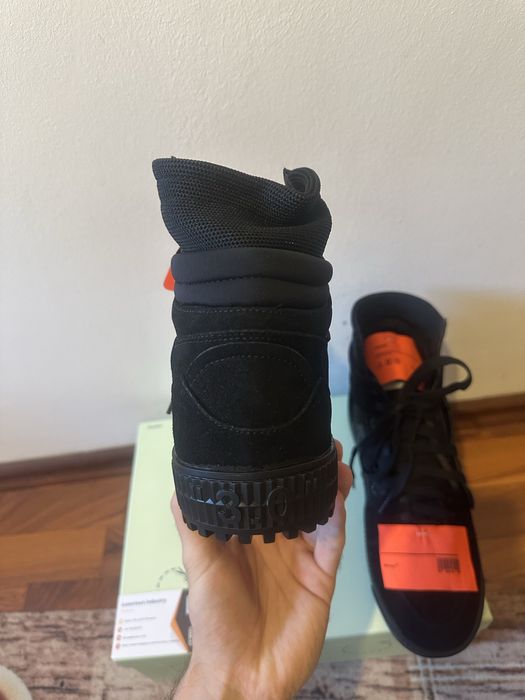 Off-White 3.0 Off Court High Top Sneakers Black