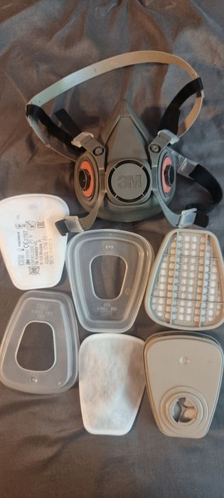 Полумаска 3M и MSA с филтри