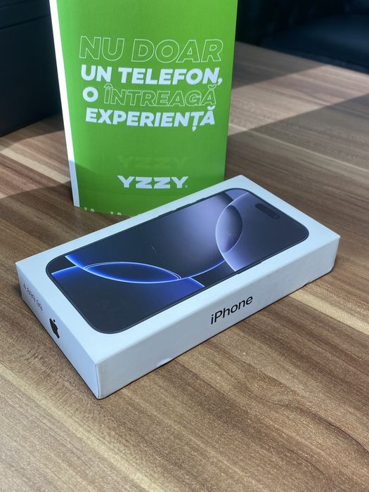 iPhone 16 Pro / 128 GB / Sănătate baterie 100% / Nou sigilat