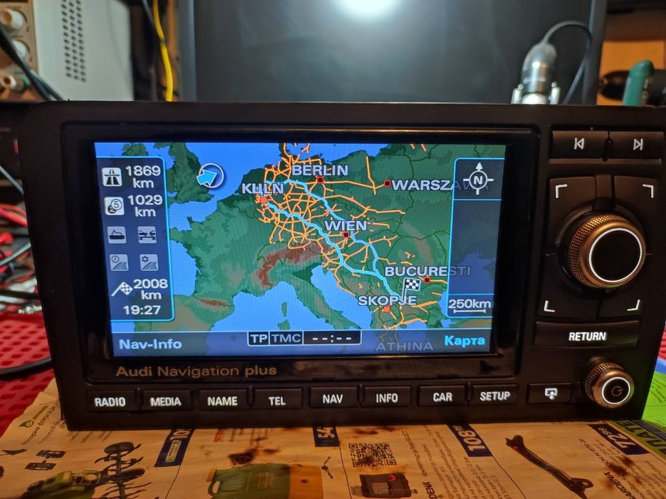 RNS E продажба и ремонт на навигации RNS E Audi A3 A4 A6 ТТ