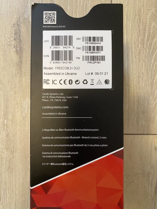 Cardo Freecom 2+ DUO