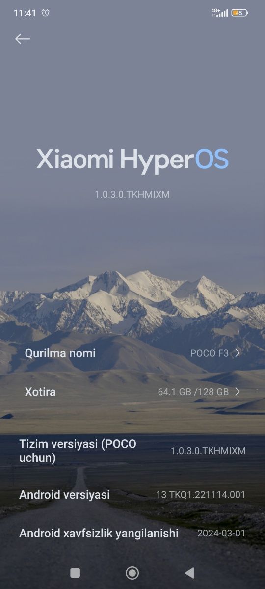 Poco f 3sotiladi